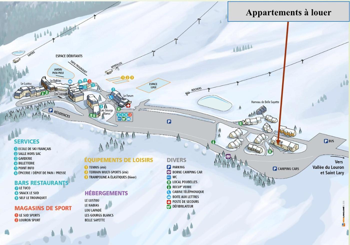Apartamento Belle Sayette - A 200M Des Pistes - Pour 8 Personnes Génos Exterior foto