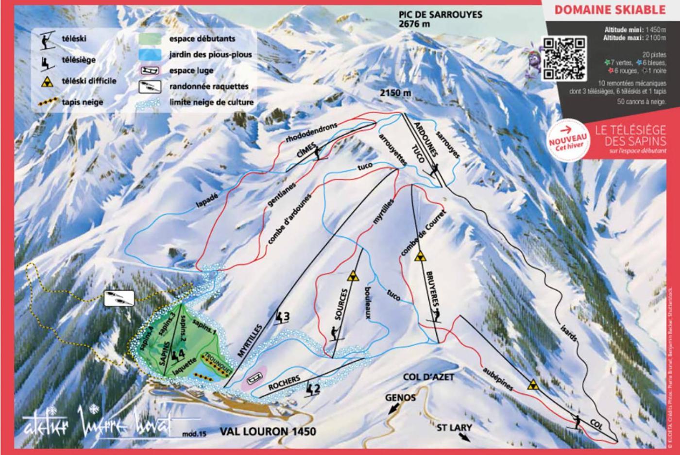Apartamento Belle Sayette - A 200M Des Pistes - Pour 8 Personnes Génos Exterior foto